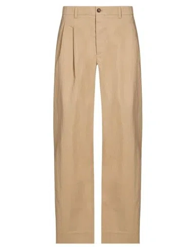 Wardrobe.nyc Wardrobe. Nyc Woman Pants Sand Size Xs Cotton, Polyamide In Beige