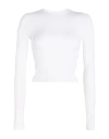 Wardrobe.nyc Wardrobe. Nyc Woman T-shirt White Size S Polyamide, Elastane