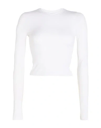 Wardrobe.nyc Wardrobe. Nyc Woman T-shirt White Size S Polyamide, Elastane