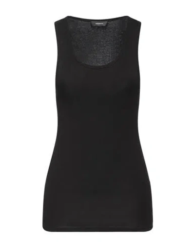 Wardrobe.nyc Wardrobe. Nyc Woman Tank Top Black Size L Cotton