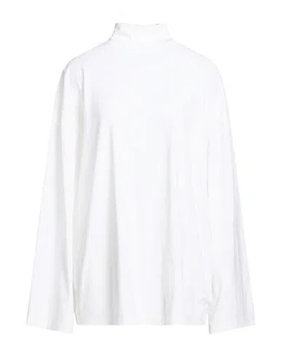 Wardrobe.nyc Wardrobe. Nyc Woman T-shirt White Size M Polyamide, Elastane