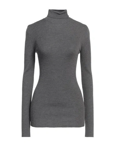 Wardrobe.nyc Wardrobe. Nyc Woman Turtleneck Charcoal Size M Merino Wool