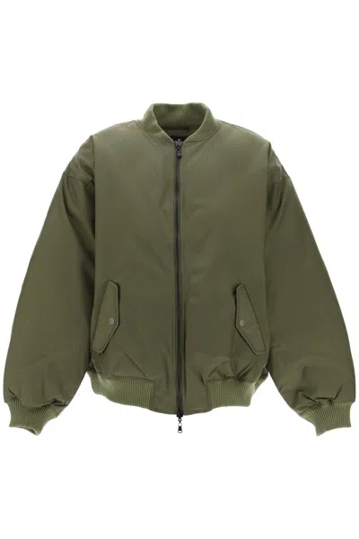 Wardrobe.nyc Reversible Bomber Jacket In Green