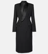 Wardrobe.nyc Wool Midi Dress In Black