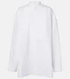 Wardrobe.nyc Release 03 Oversized Cotton-poplin Shirt In White