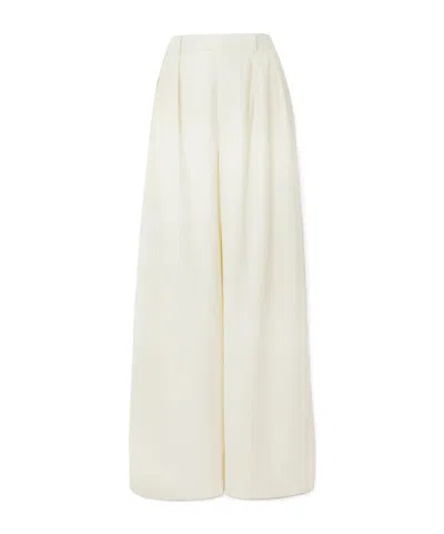 Wardrobe.nyc Wide-leg Casual Pants In White
