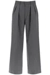 Wardrobe.nyc Wardrobe. Nyc Low Rise Trouser Charcoal In Charcoal (grey)