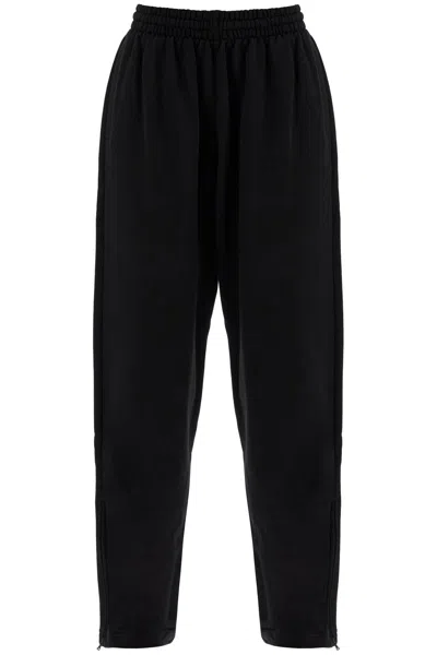 Wardrobe.nyc Wide Leg Joggers For Comfortable In Black