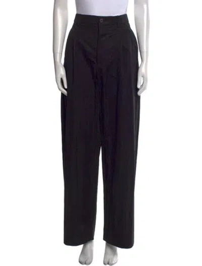 Pre-owned Wardrobe.nyc Wide Leg Pants In Black
