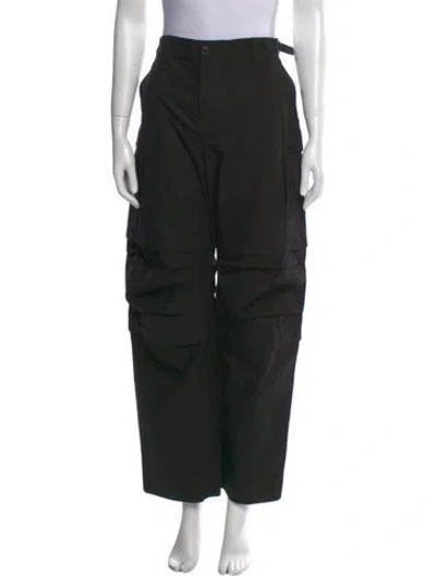 Pre-owned Wardrobe.nyc Wide Leg Pants In Black