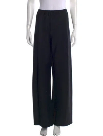 Pre-owned Wardrobe.nyc Wide Leg Pants In Black