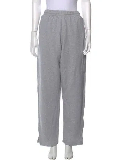 Pre-owned Wardrobe.nyc Wide Leg Pants In Gray