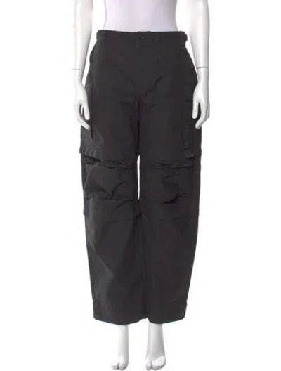 Pre-owned Wardrobe.nyc Wide Leg Pants In Grey