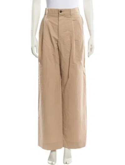 Pre-owned Wardrobe.nyc Wide Leg Pants In Neutral