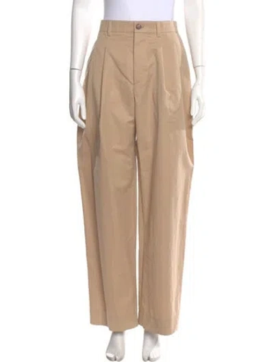 Pre-owned Wardrobe.nyc Wide Leg Pants In Neutral