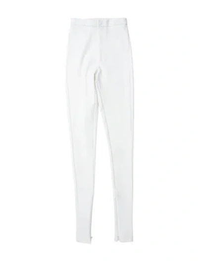 Pre-owned Wardrobe.nyc Wide Leg Pants In White