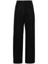 Wardrobe.nyc Wide-leg Chino Trousers In Black