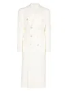 Wardrobe.nyc Women's Double Breasted Coat In White