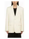 Wardrobe.nyc Single-breasted Jacket In In White