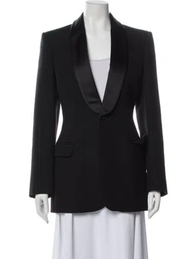 Pre-owned Wardrobe.nyc Wool Blazer In Black