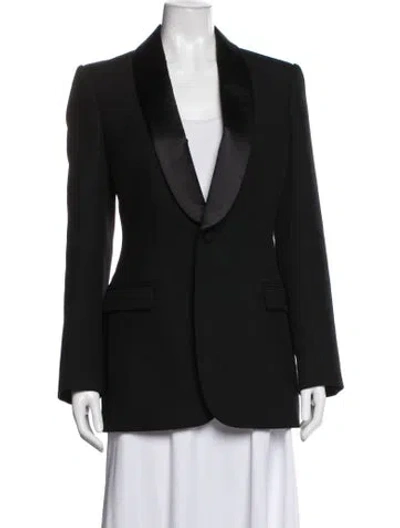 Pre-owned Wardrobe.nyc Wool Blazer In Black
