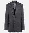 Wardrobe.nyc Single-breasted Blazer In Grey