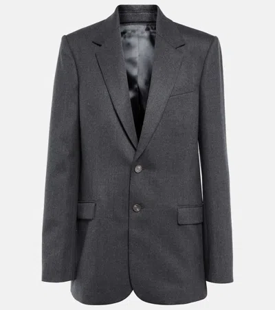 Wardrobe.nyc Single-breasted Blazer In Grey