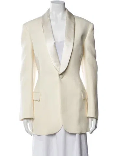 Pre-owned Wardrobe.nyc Wool Blazer In Neutral