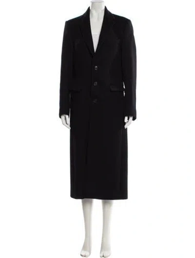 Pre-owned Wardrobe.nyc Wool Coat In Blue