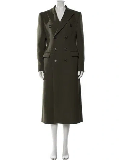 Pre-owned Wardrobe.nyc Wool Coat In Green