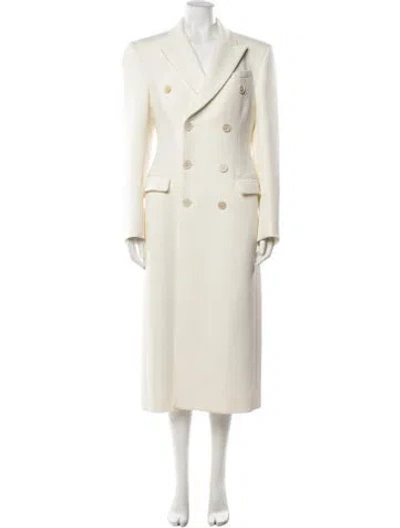 Pre-owned Wardrobe.nyc Wool Coat In Neutrals