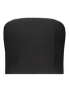 Wardrobe.nyc Wool Corset In Black