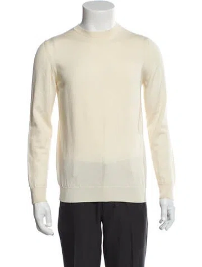 Pre-owned Wardrobe.nyc Wool Crew Neck Pullover In Neutral