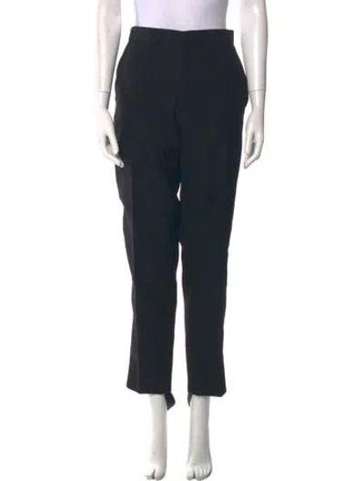 Pre-owned Wardrobe.nyc Wool Straight Leg Pants In Black