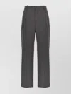 Wardrobe.nyc Wool Trousers With Back Pockets And Belt Loops
