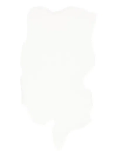 Wardrobe.nyc X Rhw High-neck Sleeveless Bodysuit In White