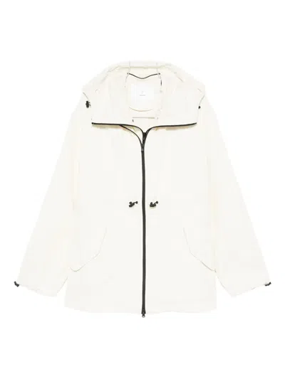 Wardrobe.nyc X Rhw Hooded Drawstring Coat In White