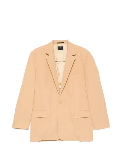 Wardrobe.nyc X Rhw Oversize Blazer In Brown