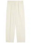 Wardrobe.nyc X Rhw Pintuck Wool Trousers In White