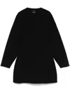 Wardrobe.nyc X Rhw Power Mini Dress In Black