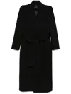Wardrobe.nyc X Rosie Huntington-whiteley Wool Coat In Schwarz