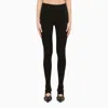 Wardrobe.nyc Zip Details Black Leggings In Black