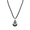 Ware Collective Men's Black / Silver Chakra Hamsa Pendant In Multi
