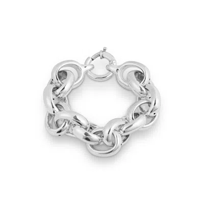 Ware Collective Women's Silver Maxi Belcher Chain Bracelet