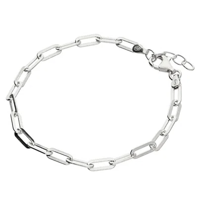Ware Collective Women's Silver Paperclip Chain Bracelet