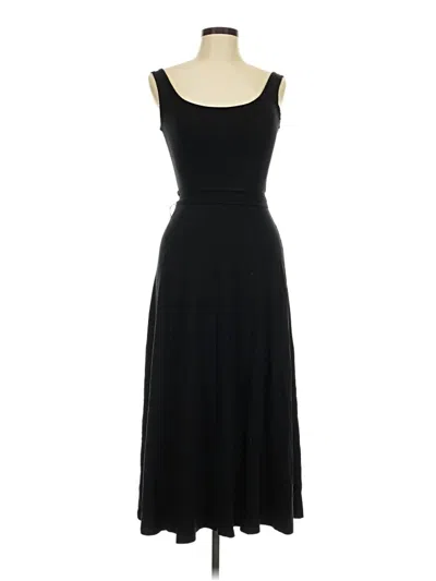 Pre-owned Warehouse Casual Dress In Black