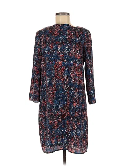 Pre-owned Warehouse Casual Dress In Blue