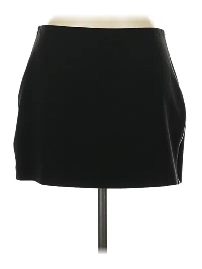 Pre-owned Warehouse Casual Skirt In Black