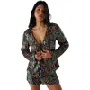 Warehouse Premium Hand Embellished Sequin Jacket In Animal Print