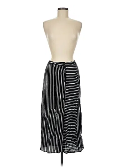 Pre-owned Warehouse Sleeveless Top Black Halter Neckline Tops